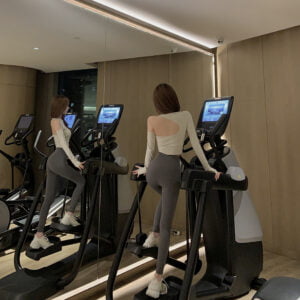 PHYTNESS lu家高腰提臀裸感磨毛健身瑜伽褲透氣速乾