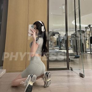 PHYTNESS 高腰收攏緊身瑜伽短褲