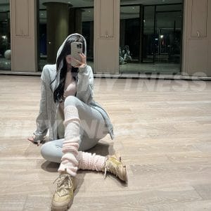 PHYTNESS 顯瘦修身小脚泡泡襪